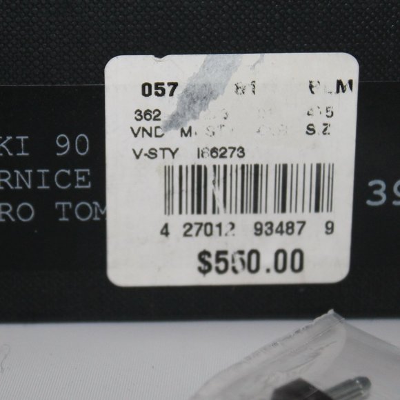 Giuseppe Zanotti Silver Stiletto Heels Shoes w Box Duster x Lifts - Picture 9 of 10